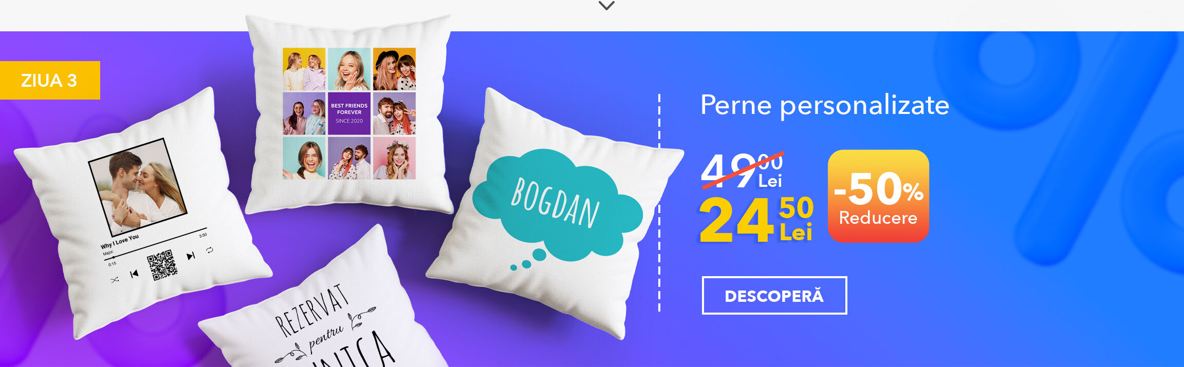 Toate pernele personalizate