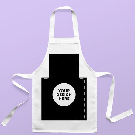 Șorț pentru copii personalizat cu grafica ta portret