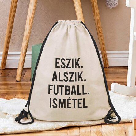 Személyre szabott hátizsák szöveggel