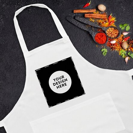 Customised apron with your graphics