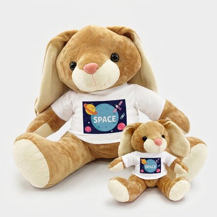Plus personalised rabbit - Space