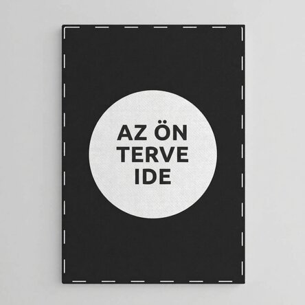 Személyre szabott vászonfestmény az Ön grafikájával - Portré