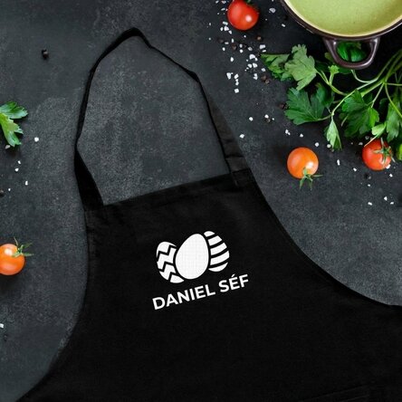 Személyre szabott kötény névvel - Masterchef de Paste