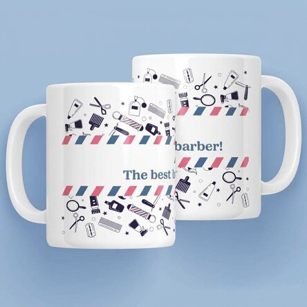 Personalised mug with text - Hair Stylist