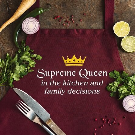 Embroidered apron - Regina Suprema