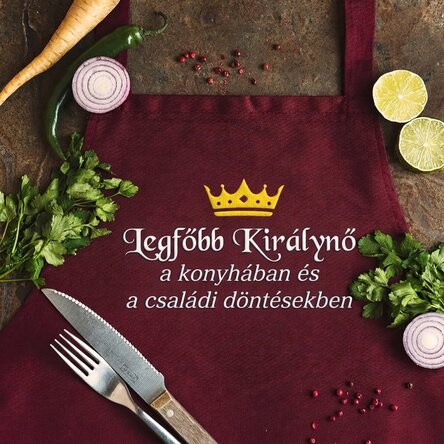 Hímzett kötény - Regina Suprema