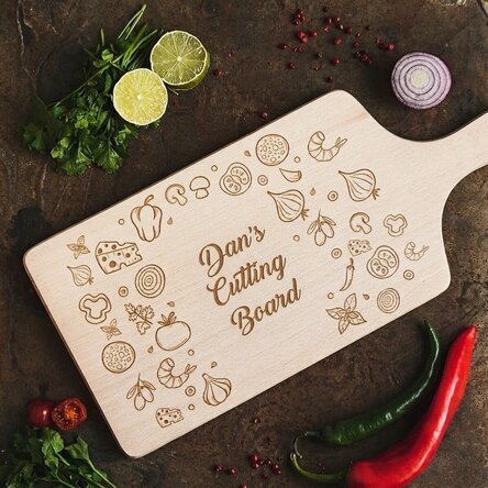 Personalised chopping boards