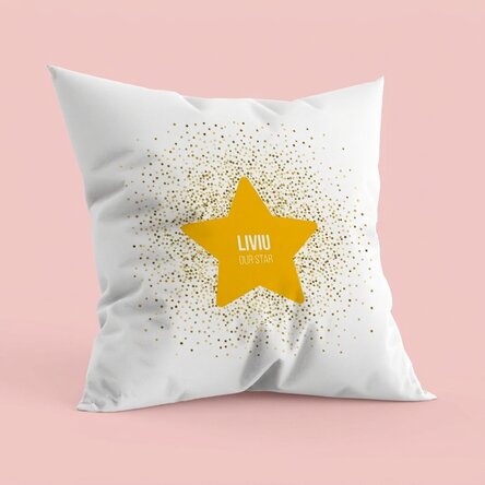 Personalised cushion - Star