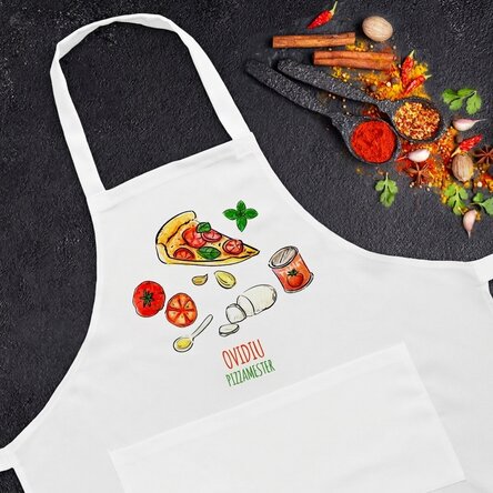 Személyre szabott kötény - Master Pizzar