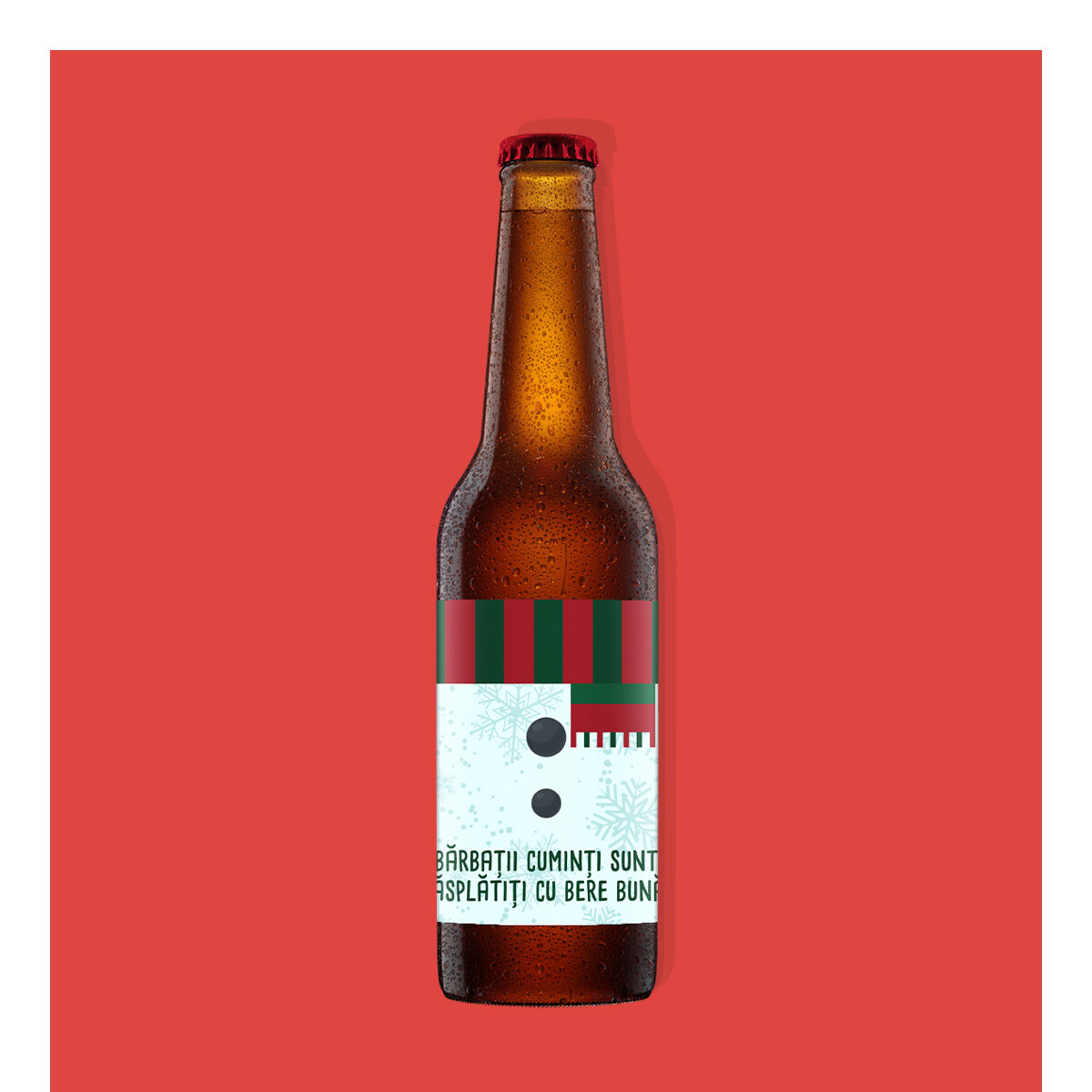 Bere personalizată de Moș Nicolae