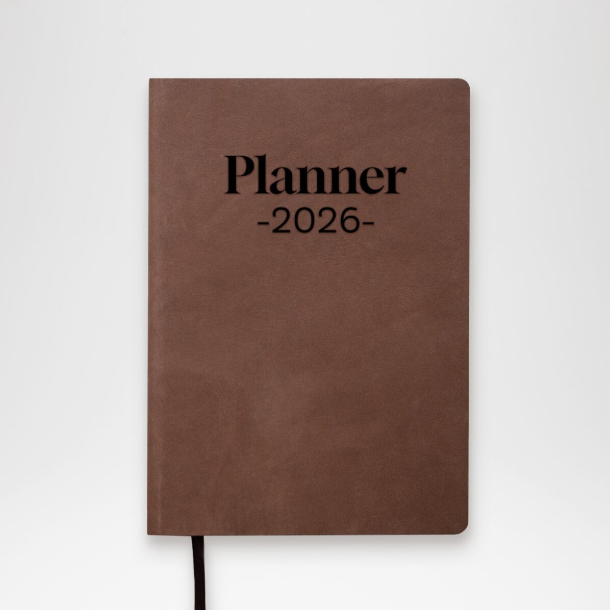 Agendă din piele personalizată - Planner