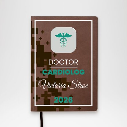 Agendă personalizată cu text - Agenda medicilor