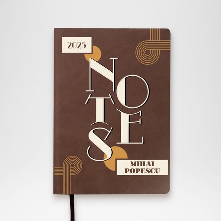 Agendă personalizată cu text - Notes