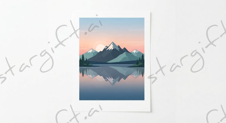 Minimalist sunrise