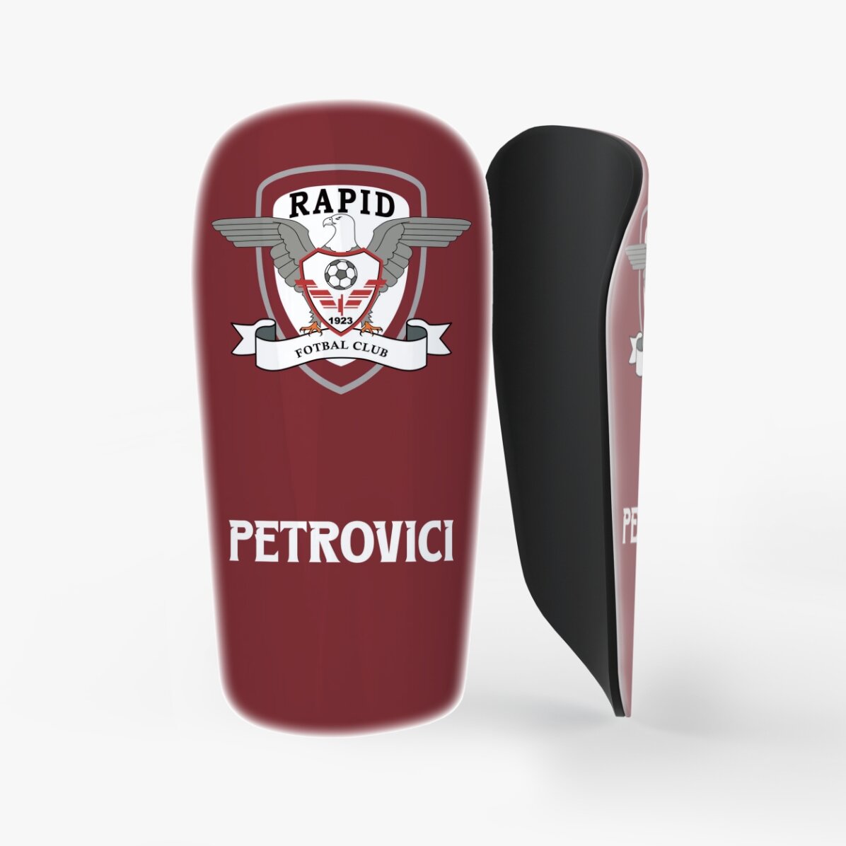 Apărători de fotbal FC Rapid personalizate cu logo și nume