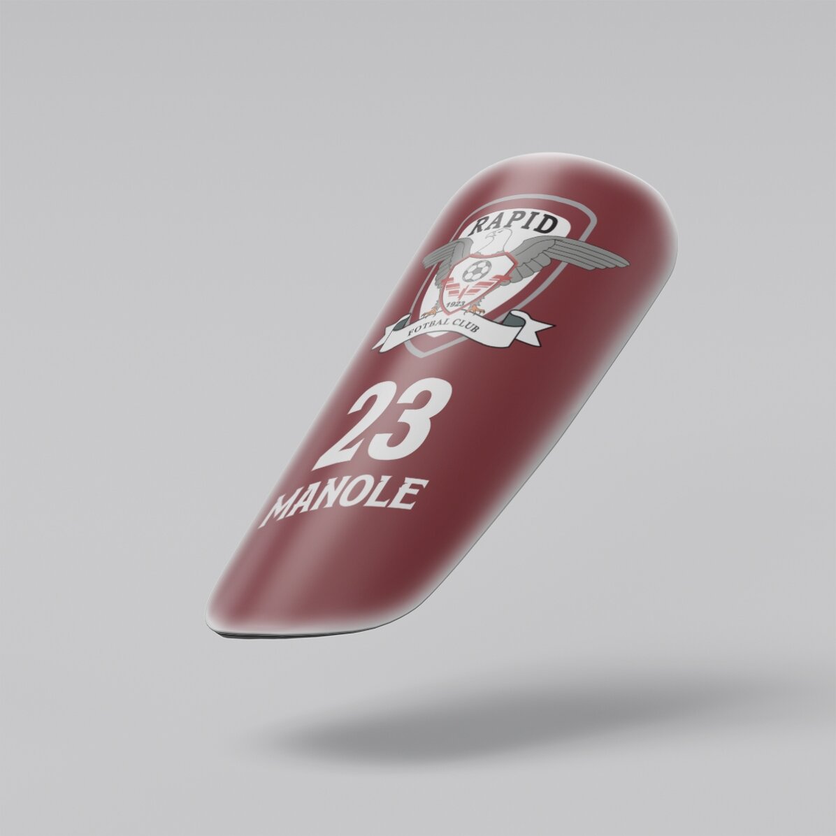 Apărători de fotbal FC Rapid personalizate cu logo și text 