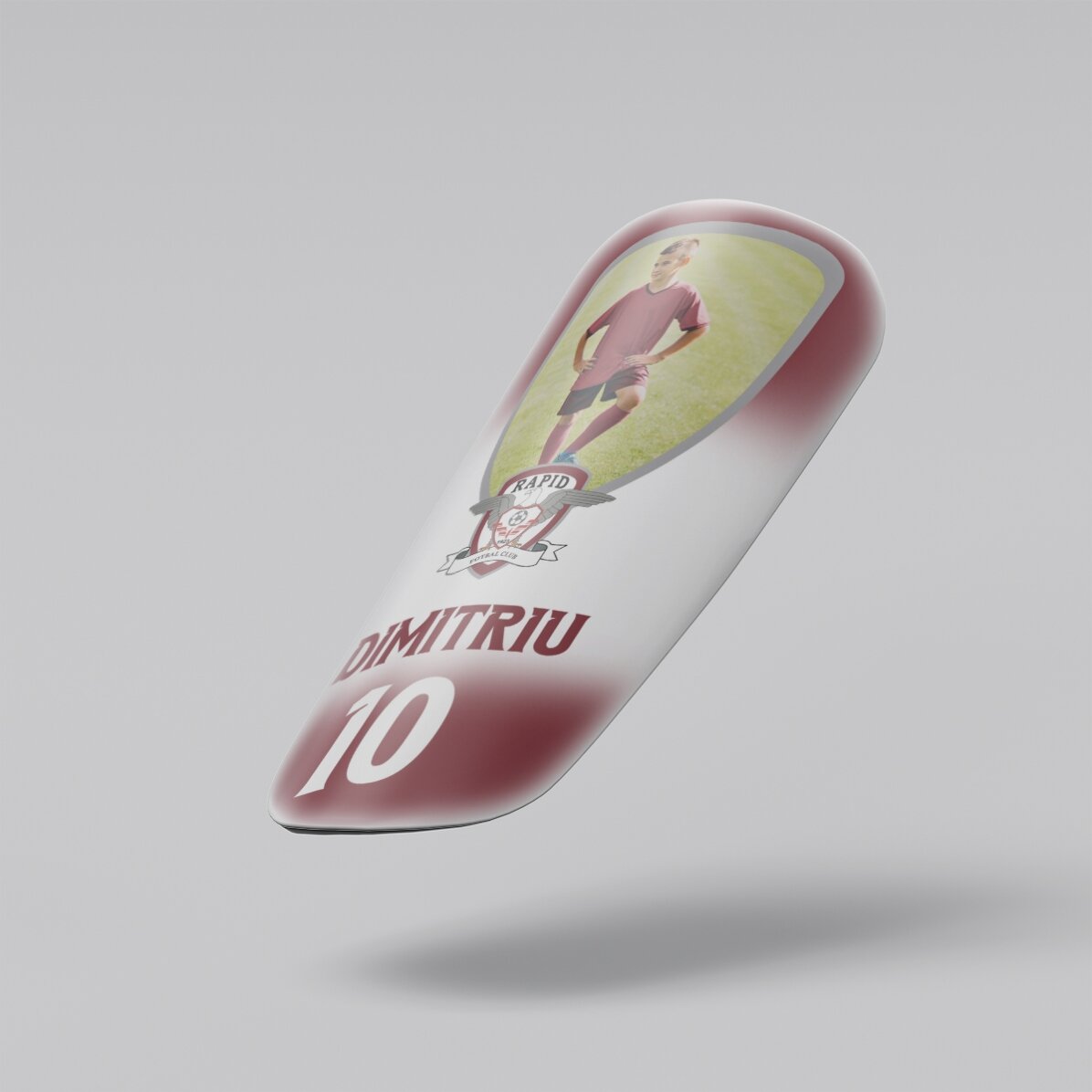 Apărători de fotbal FC Rapid personalizate cu poze și text 