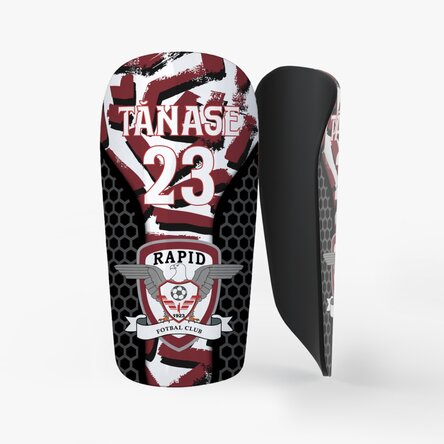 Apărători de fotbal FC Rapid personalizate cu text - Shields