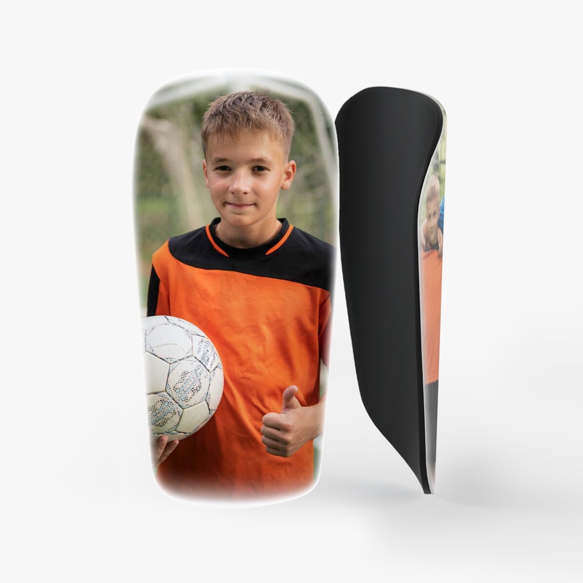 Apărători de fotbal personalizate cu 2 poze