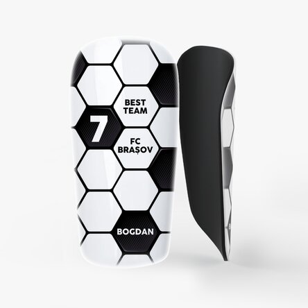 Apărători de fotbal personalizate cu poze și text