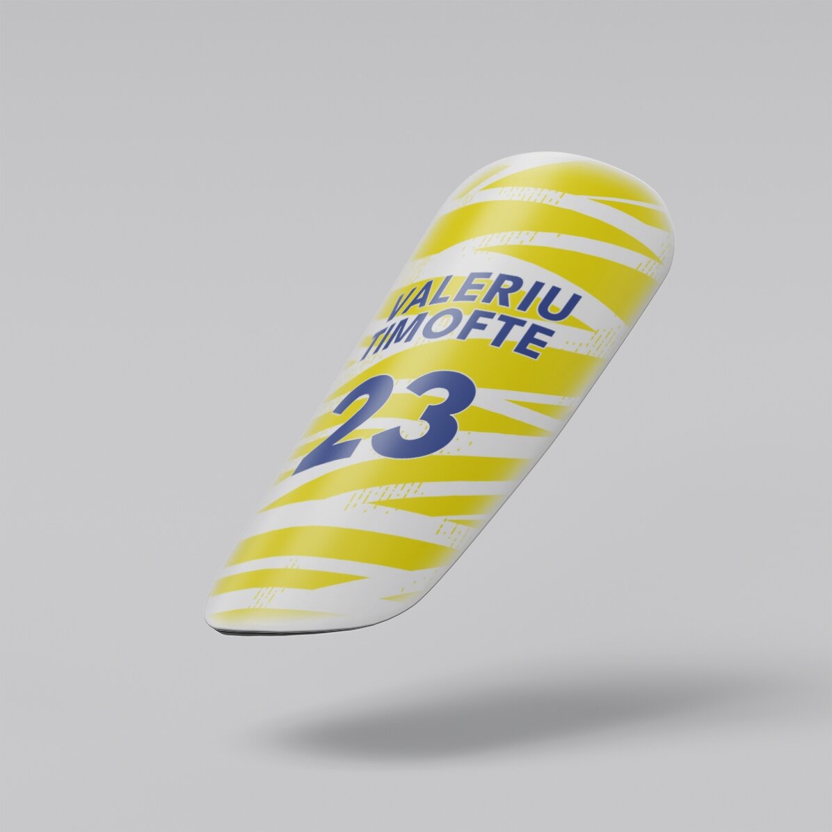 Apărători de fotbal personalizate cu text - Culorile echipei tale