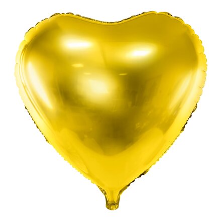 Balon - Inimă aurie 45cm 