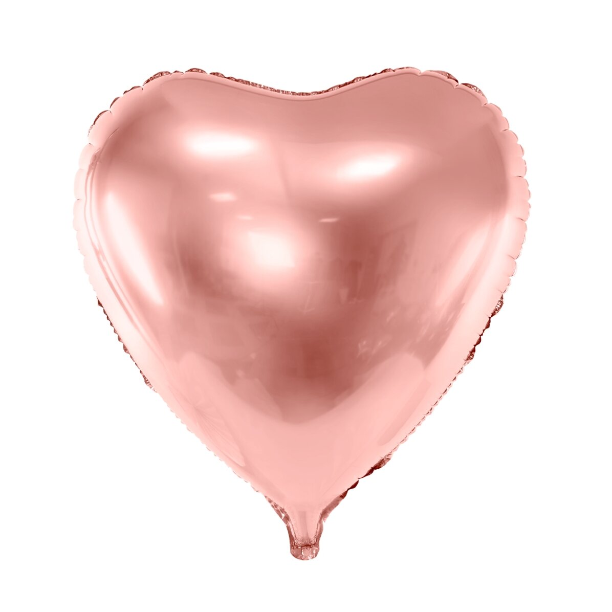 Balon - Inimă rose gold 68cm