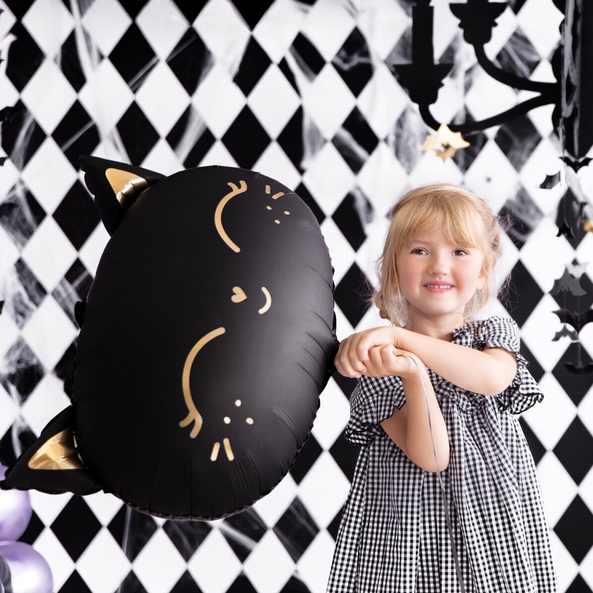 Balon Pisică - black