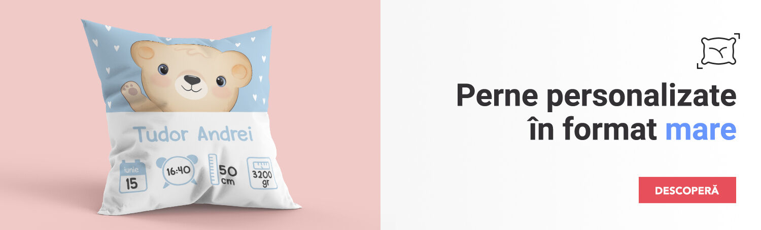 Perne personalizate - format mare