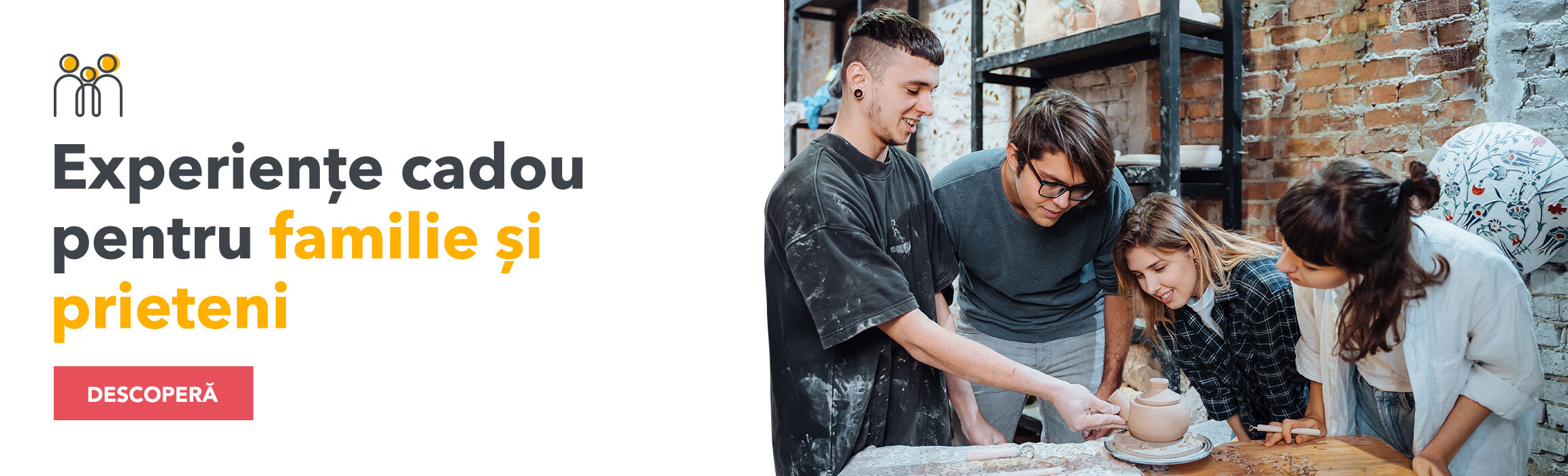 Experiențe cadou pentru familie și prieteni