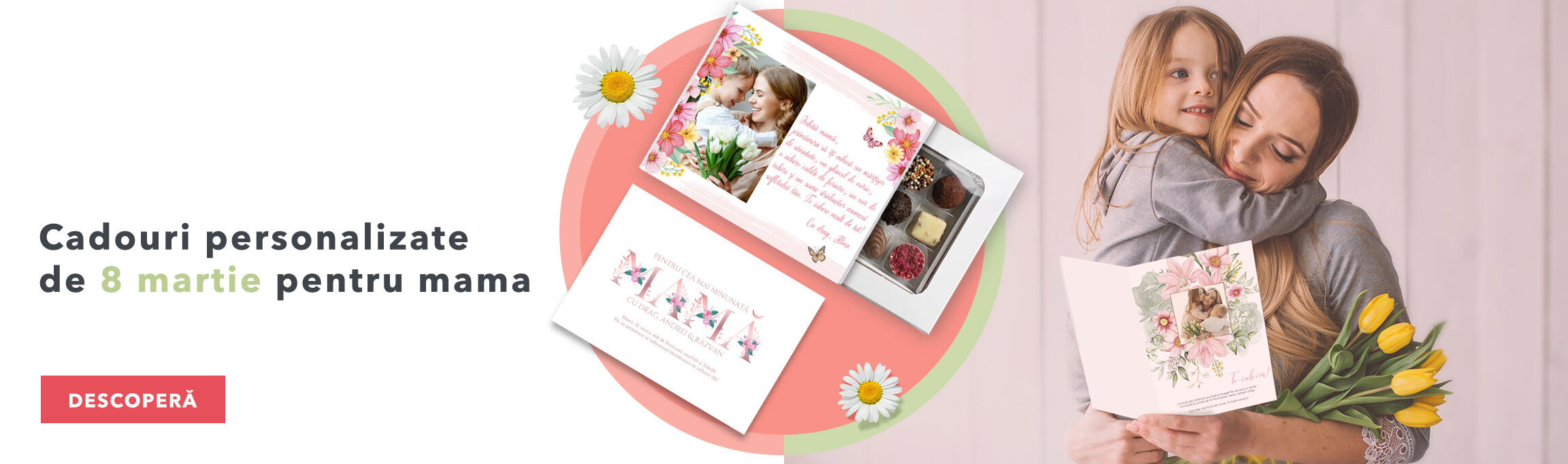 Cadouri personalizate de 8 martie pentru mama