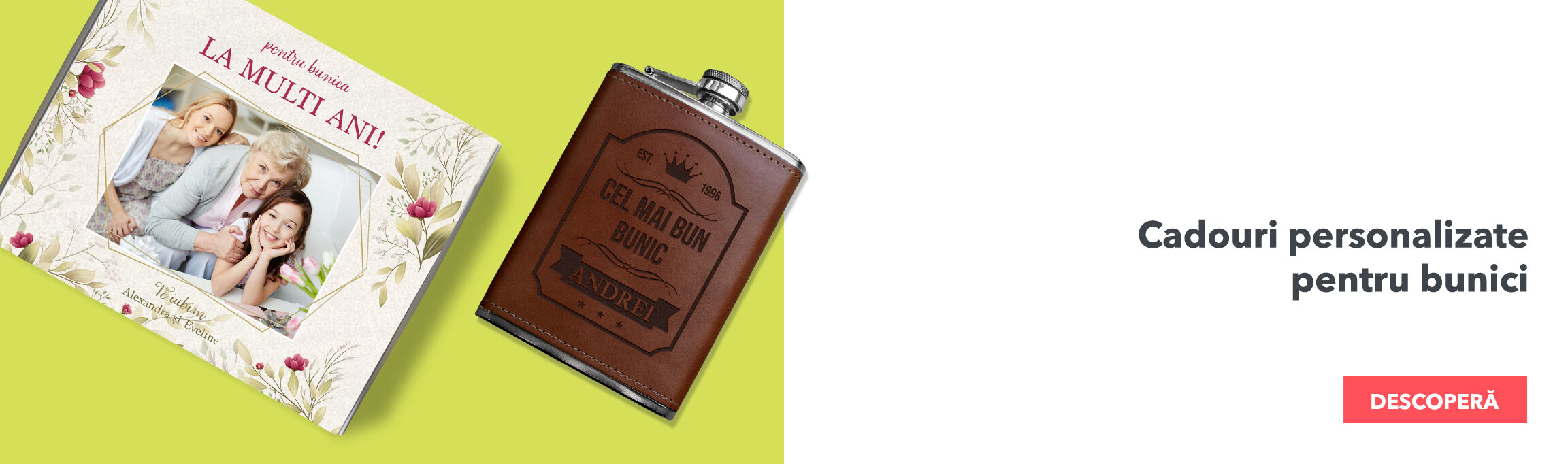 Cadouri personalizate pentru bunici