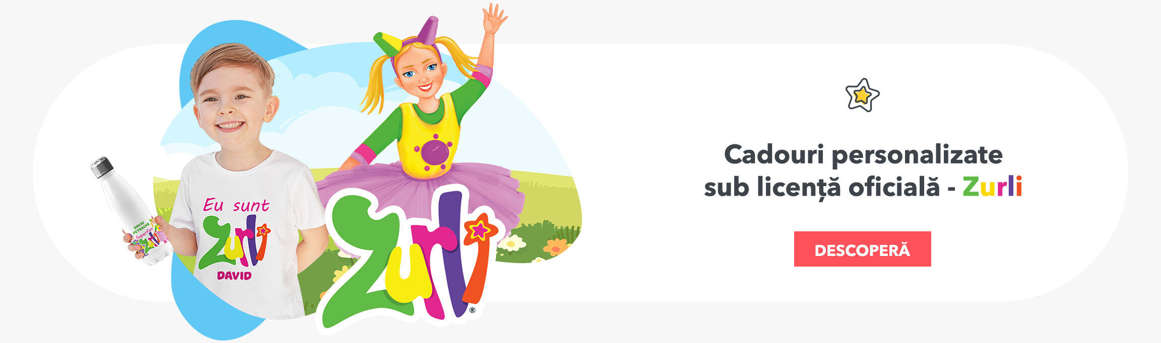 Cadouri personalizate sub licență oficială - Zurli