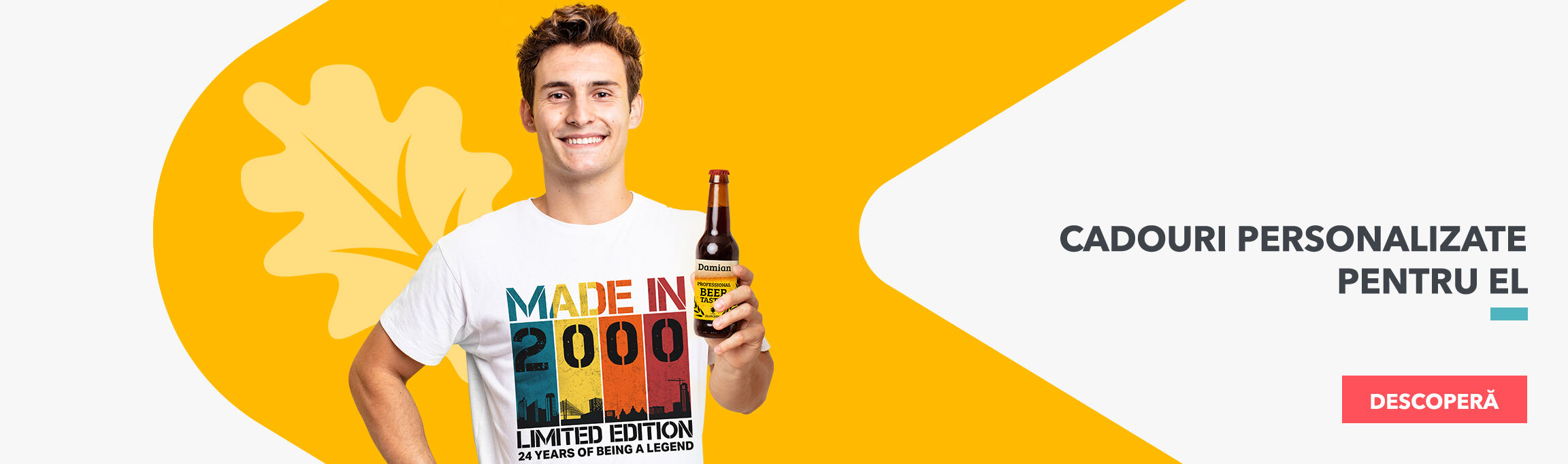 Cadouri personalizate pentru el