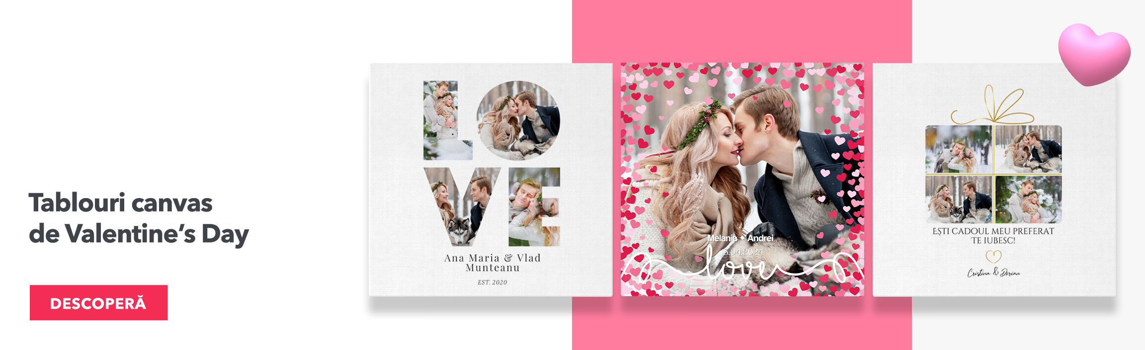 Tablouri canvas de Valentine