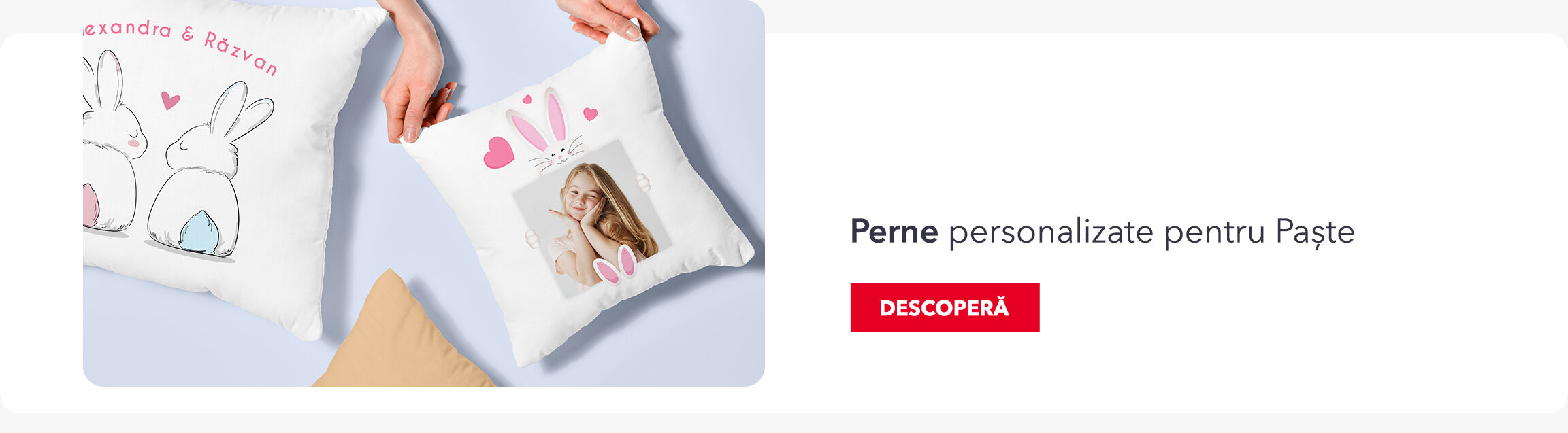 Perne personalizate de Paște