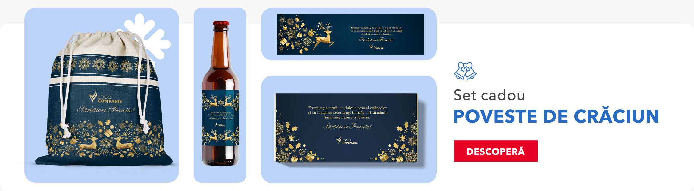 Set Cadou - Poveste de Crăciun