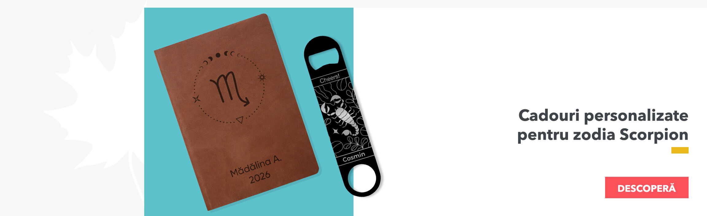 Cadouri personalizate pentru zodia Scorpion