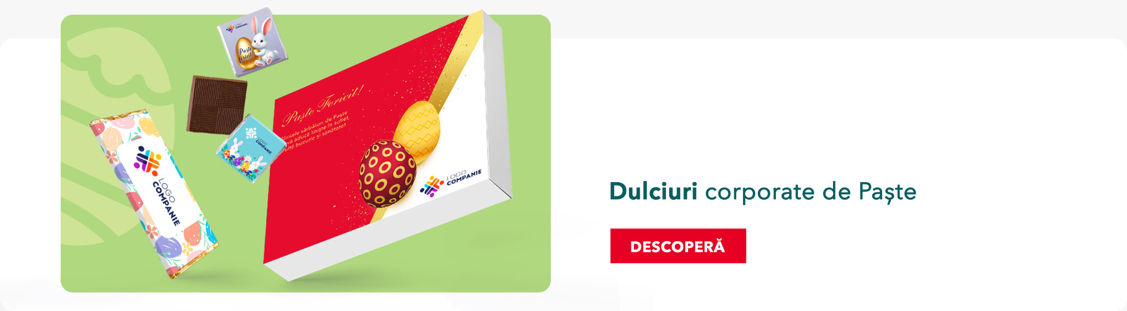 Dulciuri corporate de Paște