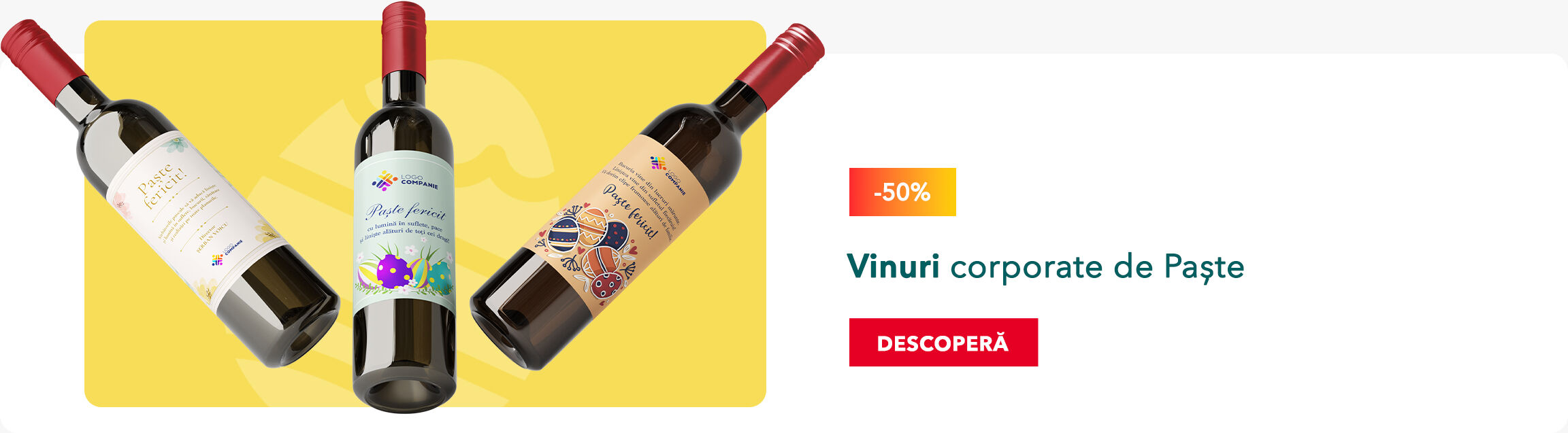 Vinuri corporate de Paște