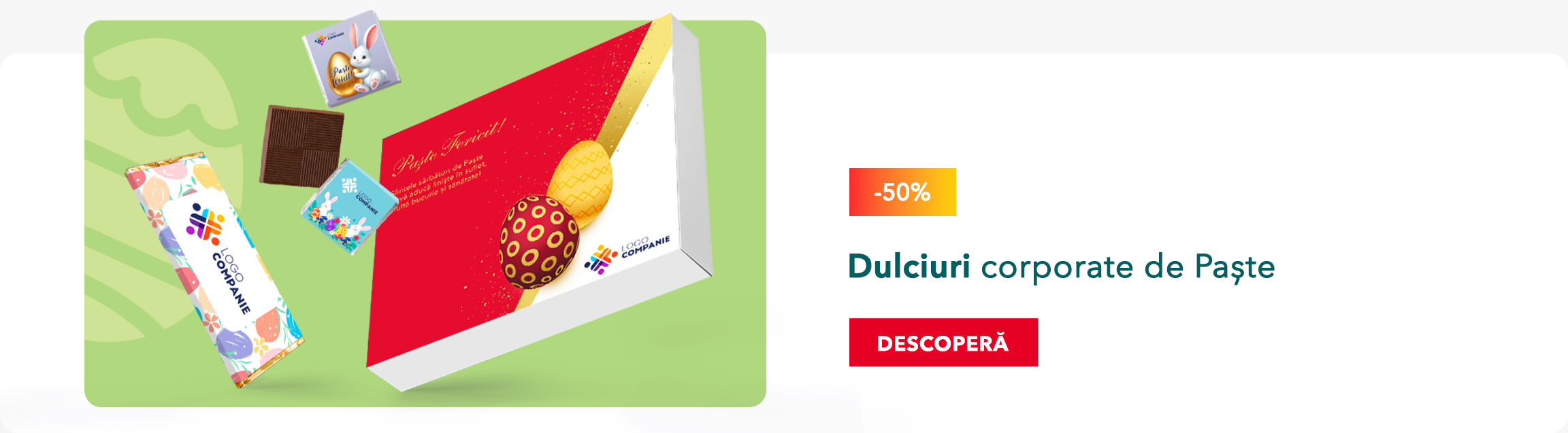 Dulciuri corporate de Paște