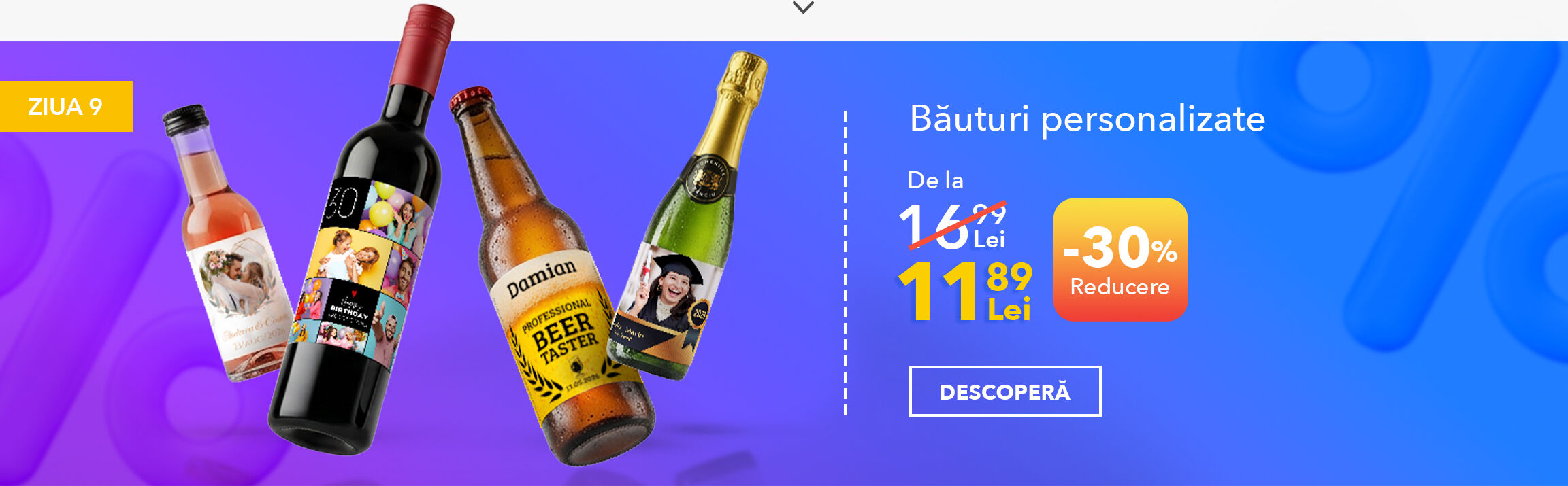 Băuturi personalizate