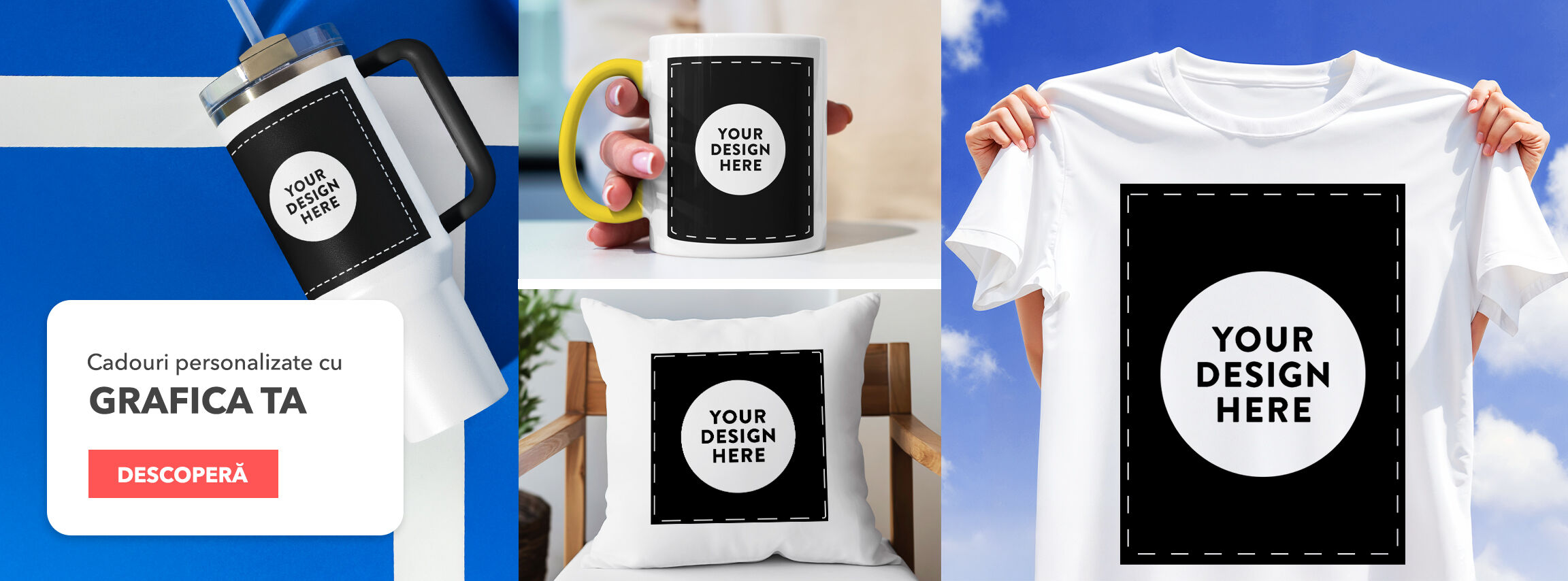 Cadouri personalizate cu grafica ta