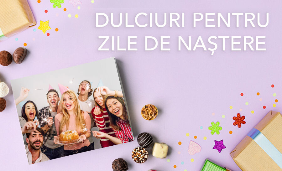 Dulciuri personalizate pentru zi de naștere