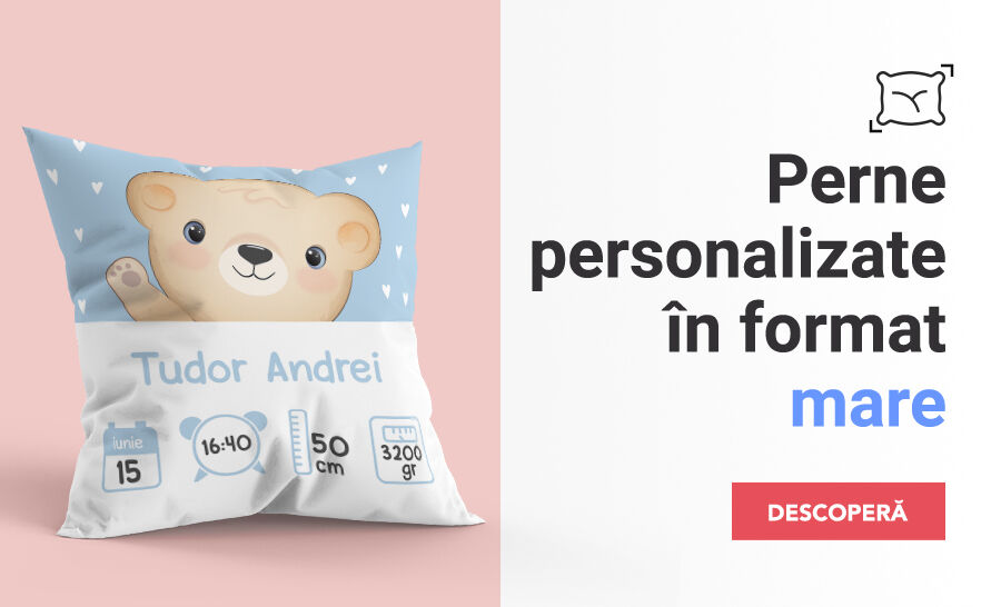 Perne personalizate - format mare