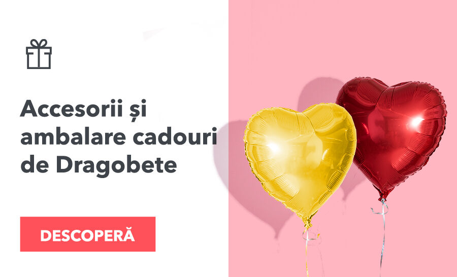 Accesorii și ambalare cadouri de Dragobete