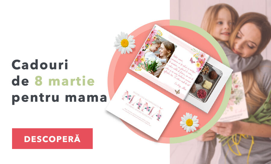 Cadouri personalizate de 8 martie pentru mama