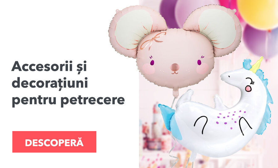 Accesorii și decorațiuni pentru petrecere
