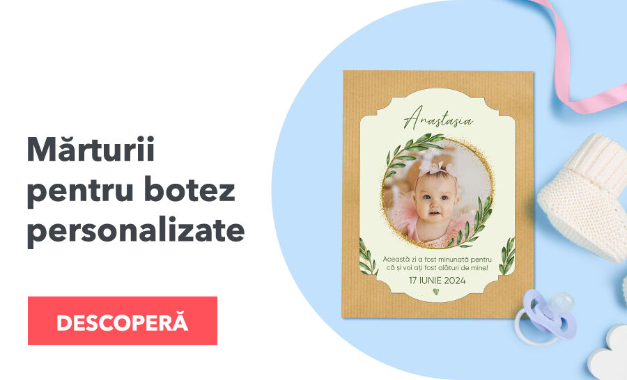 Mărturii personalizate pentru botez