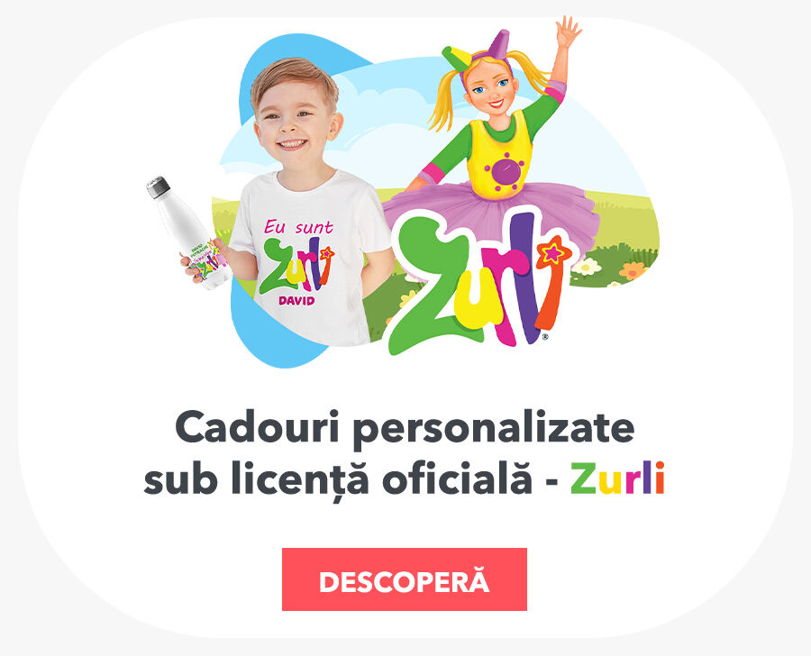 Cadouri personalizate sub licență oficială - Zurli